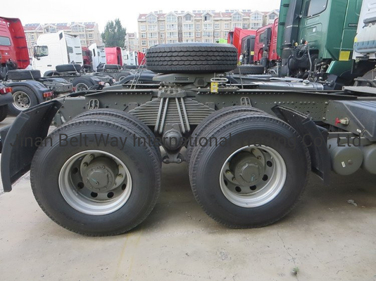 Χρησιμοποιούμενο ρυμουλκούμενο Sinotruk HOWO 6X4 371-450HP Τρακτικό φορτηγό με πιστοποίηση ελαστικών ISO