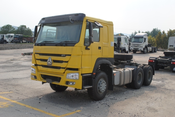 Sinotruk HOWO 6X4 τρακτέρ φορτηγό 371HP/420HP Κινέζικα φορτηγά 5800*2300*1500mm στην καλύτερη περίπτωση
