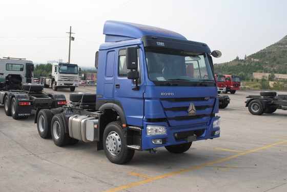 Ασφαλείς πληρωμές Sinotruk HOWO 6X4 τρακτέρ φορτηγό 371HP/420HP βαρέα κινεζικά φορτηγά