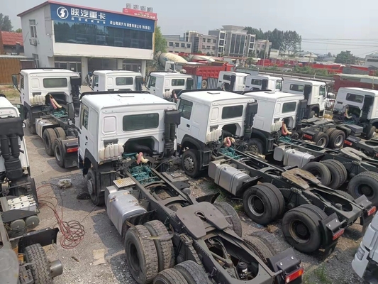 Οδηγός 6×4 Δεύτερο Χέρι 10 τροχούς Shacman Sinotruk HOWO 336-380HP Τροχαίο Τούμπα