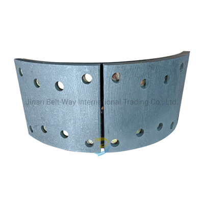 Εγγυημένο Shacman μπροστινό φρένο παπούτσι Assy 81502010137 με επένδυση φρένων και απόδοση