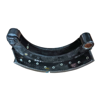 Εγγυημένο Shacman μπροστινό φρένο παπούτσι Assy 81502010137 με επένδυση φρένων και απόδοση