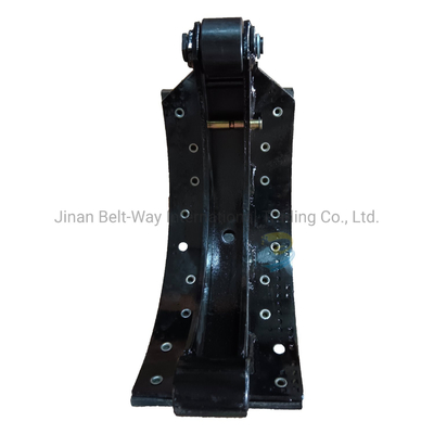 Εγγυημένο Shacman μπροστινό φρένο παπούτσι Assy 81502010137 με επένδυση φρένων και απόδοση
