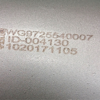 Wd615/Wd618/Wp10/Wp12 Μηχανή HOWO Τμήμα σωλήνα εξάτμισης φορτηγού Wg9725540007