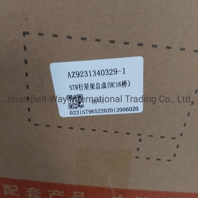 Sinotruk HOWO Truck Hc16 Reducer Axle Wheel Hub Az9231340329 Μέρη ηλεκτρικού συστήματος