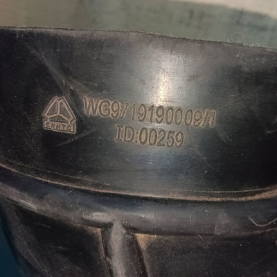 Σωλήνας φίλτρου αέρα φορτηγού Sinotruk HOWO Wg9719190009 με μοντέλο κινητήρα Wd615/Wd618/Wp10/Wp12