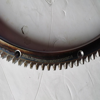 Τυποποιημένο συστατικό HOWO Truck Engine Flywheel Ring Gear 612600020208 σε κράμα αργιλίου