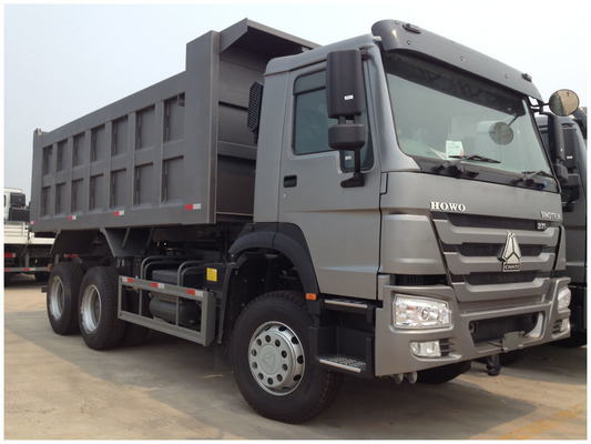 25 τόνων Sinotruk HOWO Dump Truck με 5800*2300*1500 διαστάσεις και χωρητικότητα κινητήρα&gt; 8L