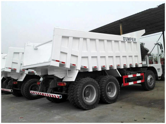 Σχεδιασμός ακτινοειδών ελαστικών Sinotruk 6X4 RC Truck Tipper 60ton Dump Truck Η τέλεια λύση