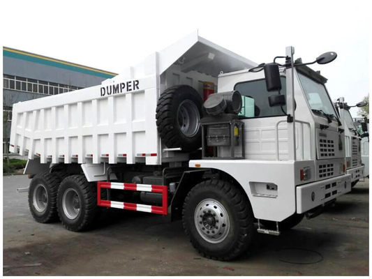 Σχεδιασμός ακτινοειδών ελαστικών Sinotruk 6X4 RC Truck Tipper 60ton Dump Truck Η τέλεια λύση