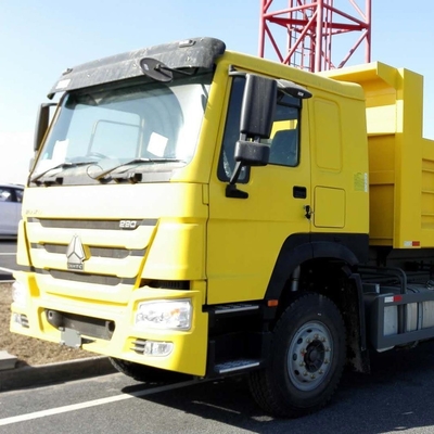 Χρησιμοποιούμενο φορτηγό 6X4 HOWO Dump Truck Δοκιμαστικό και προσιτό