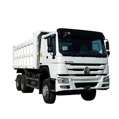 Χωρίς σωλήνες ελαστικά και HOWO 6X4 30 τόνων Χρησιμοποιημένο δομικό φορτηγό σκουπιδιών για το όφελος σας