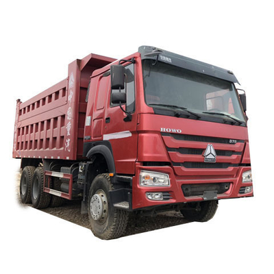 Χωρίς σωλήνες ελαστικά και HOWO 6X4 30 τόνων Χρησιμοποιημένο δομικό φορτηγό σκουπιδιών για το όφελος σας