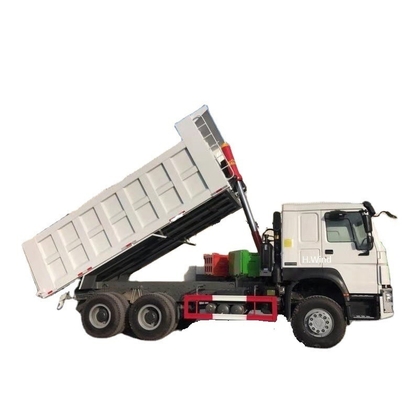 6X4 Shacman και HOWO Dump Truck 10 τροχούς μεταχειρισμένο φορτηγό με διαμόρφωση
