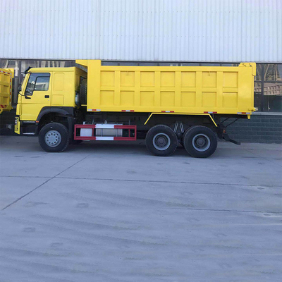6X4 Shacman και HOWO Dump Truck 10 τροχούς μεταχειρισμένο φορτηγό με διαμόρφωση