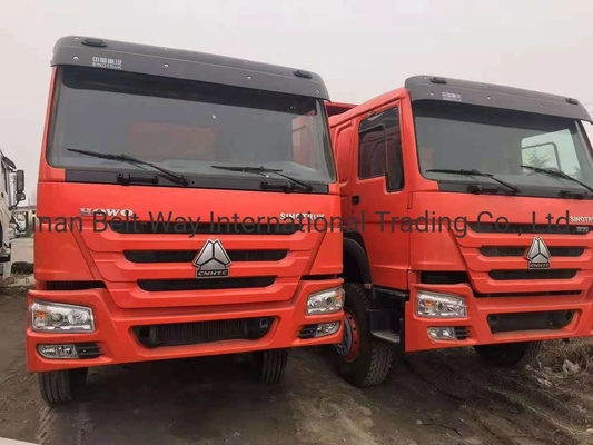 6κύλινδρος κινητήρας 375HP βαρύ φορτίο Dump Dump Tipper HOWO φορτηγό Μηχανήματα κατασκευής