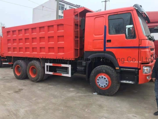 351-450hp HOWO 6X4 16 20 κυβικό μέτρο 10 τροχών φορτηγό με ελαστικό χωρίς σωλήνα