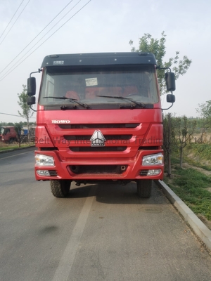 351-450hp HOWO 6X4 16 20 κυβικό μέτρο 10 τροχών φορτηγό με ελαστικό χωρίς σωλήνα