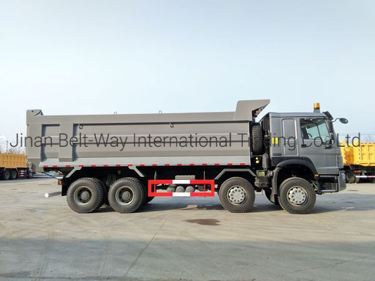 Χρησιμοποιούμενο 7.3m HOWO Diesel Dump Truck 8*4 371HP μέσα στον εκτιμώμενο χρόνο παράδοσης