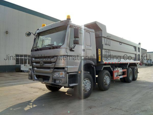 Χρησιμοποιούμενο 7.3m HOWO Diesel Dump Truck 8*4 371HP μέσα στον εκτιμώμενο χρόνο παράδοσης