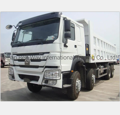 Χρησιμοποιούμενο 7.3m HOWO Diesel Dump Truck 8*4 371HP μέσα στον εκτιμώμενο χρόνο παράδοσης