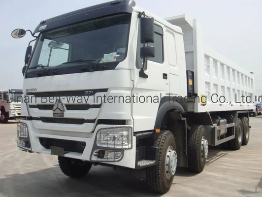 6.8m 7.3m 30ton Heavy Duty Sinotruk Χρησιμοποιούμενο 8*4 HOWO Τρακ Τρακ Τεμπέρ Κόστος αποστολής