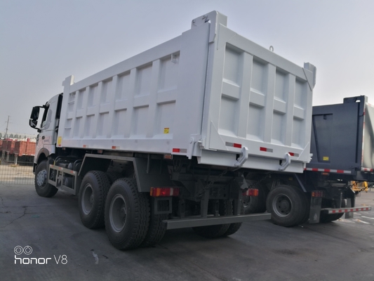 HOWO 6X4 φορτηγό τύπας με χωρητικότητα κινητήρα 20 κυβικών μέτρων και πρότυπο εκπομπών Euro 2