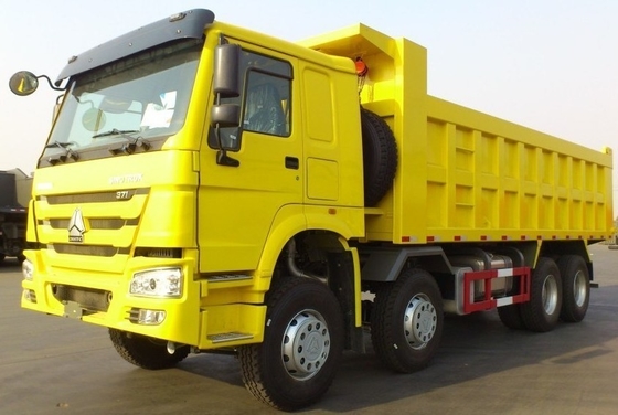 Πιστοποιημένο ISO 12 τροχών LHD Sinotruk HOWO 8X4 RC Truck Tipper 60ton Dump Truck Dumper