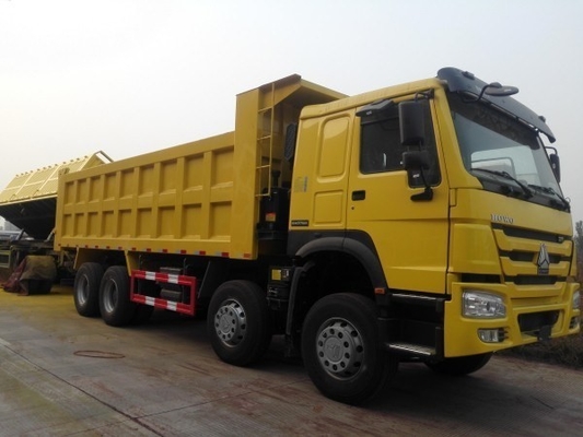 Πιστοποιημένο ISO 12 τροχών LHD Sinotruk HOWO 8X4 RC Truck Tipper 60ton Dump Truck Dumper