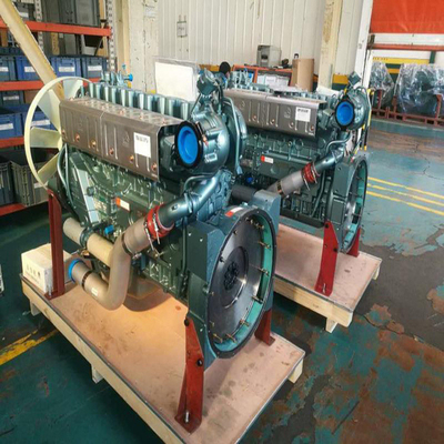 Sinotruk HOWO Συγκρότημα κινητήρα Wd615.47 Μηχανή Assy υψηλής ταχύτητας και κυλίνδρος ενδογραμμικής ψύξης