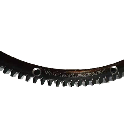 Κατευθείαν Fly Wheel Ring Gear για Weichai κινητήρα Shacman 612600020208 σύστημα εκκίνησης