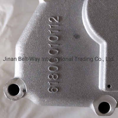 Sinotruk HOWO Truck Weichai Oil Cooler Cover 61800010112 για μπαταρία ηλεκτρικού συστήματος