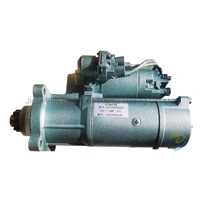 Sinotruk HOWO 10 Δόντια 24V Starter Vg1560090001 για τμήματα συστήματος μεταφοράς κιβωτίου ταχυτήτων
